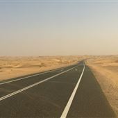Al Faya Desert Road
