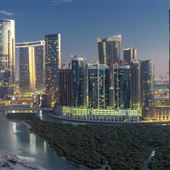 City Of Lights (Night) - Al Reem Island