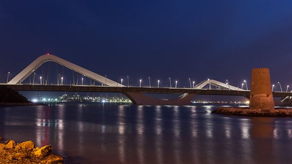 Sheikh Zayed Bridge (1/1/2022)