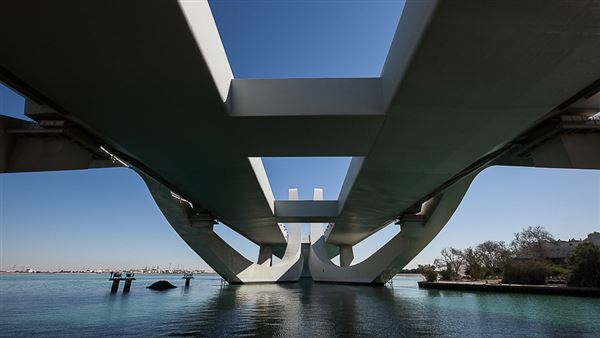 Sheikh Zayed Bridge (1/1/2022)
