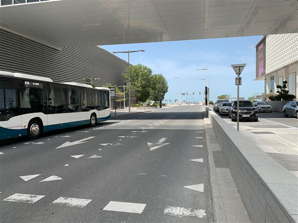 Hamouda Bin Ali Al Dhaheri Street - Pedestrian Bridge (4/18/2022)