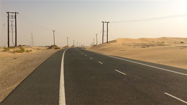 Al Faya Desert Road (1/1/2022)
