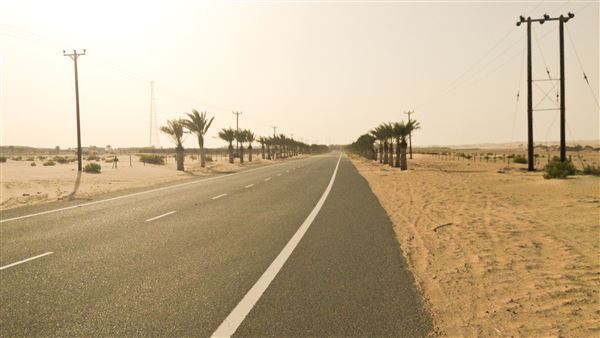 Al Faya Desert Road (1/1/2022)