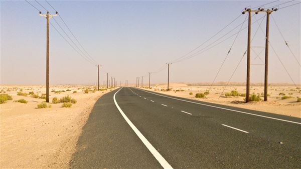 Al Faya Desert Road (1/1/2022)