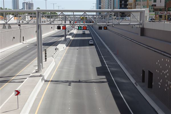 Sheihk Zayed Tunnel (1/27/2022)