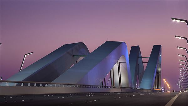 Sheikh Zayed Bridge (1/1/2022)